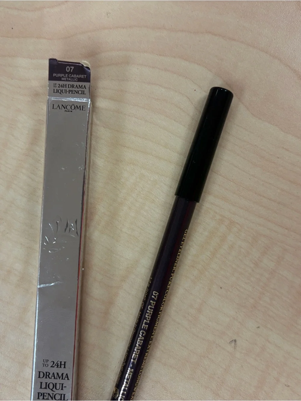 Lancome ~ Up to 24H Drama Liqui-Pencil Gel Eyeliner ~ #07 Purple Cabaret ~ NIB